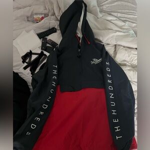 THE HUNDREDS Men’s Half Zip Anorak Jacket size XL